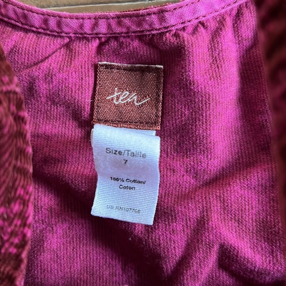 Tea collection corduroy zip front jumper - Picture 4 of 5